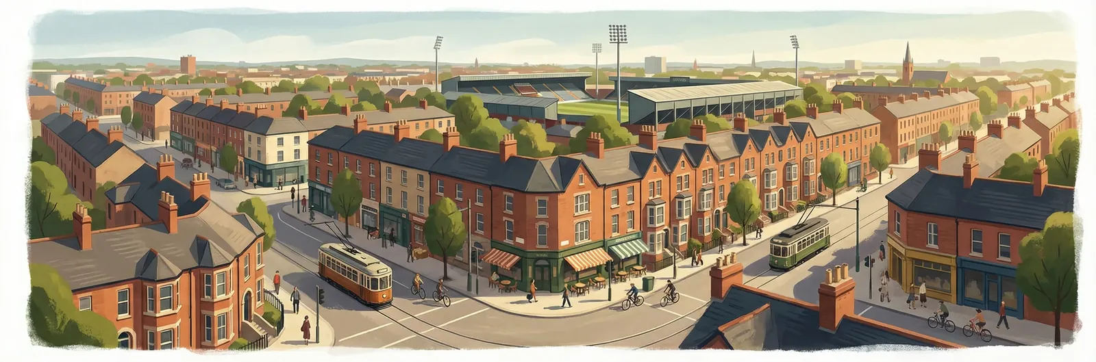 Phibsborough, Dublin 1 streetscape