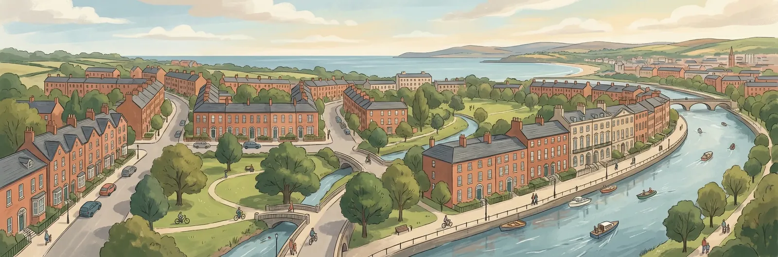 Fairview, Dublin 3 streetscape