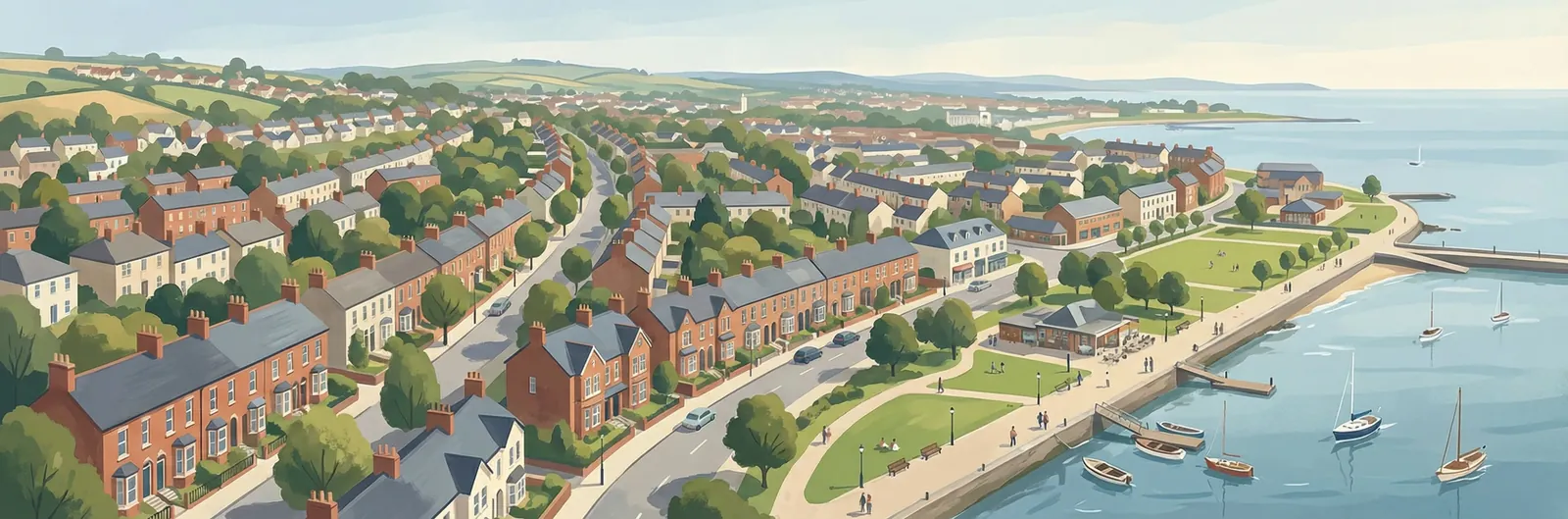 Marino, Dublin 3 streetscape