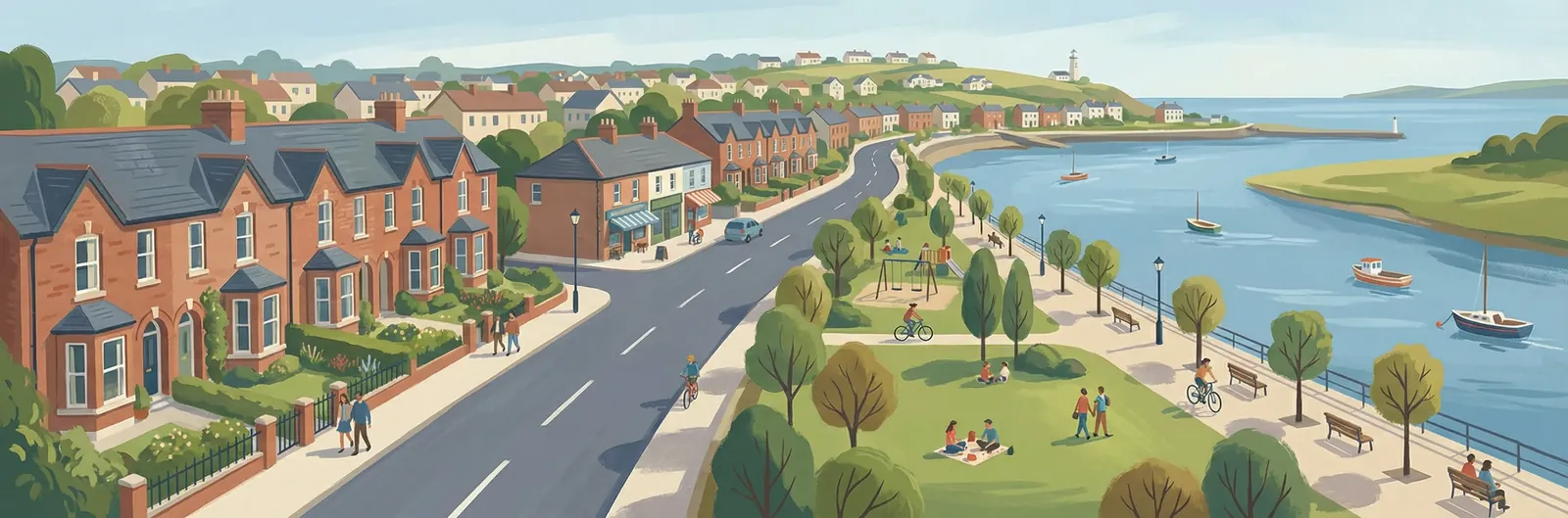 Seafield Rd East, Dublin 3 streetscape