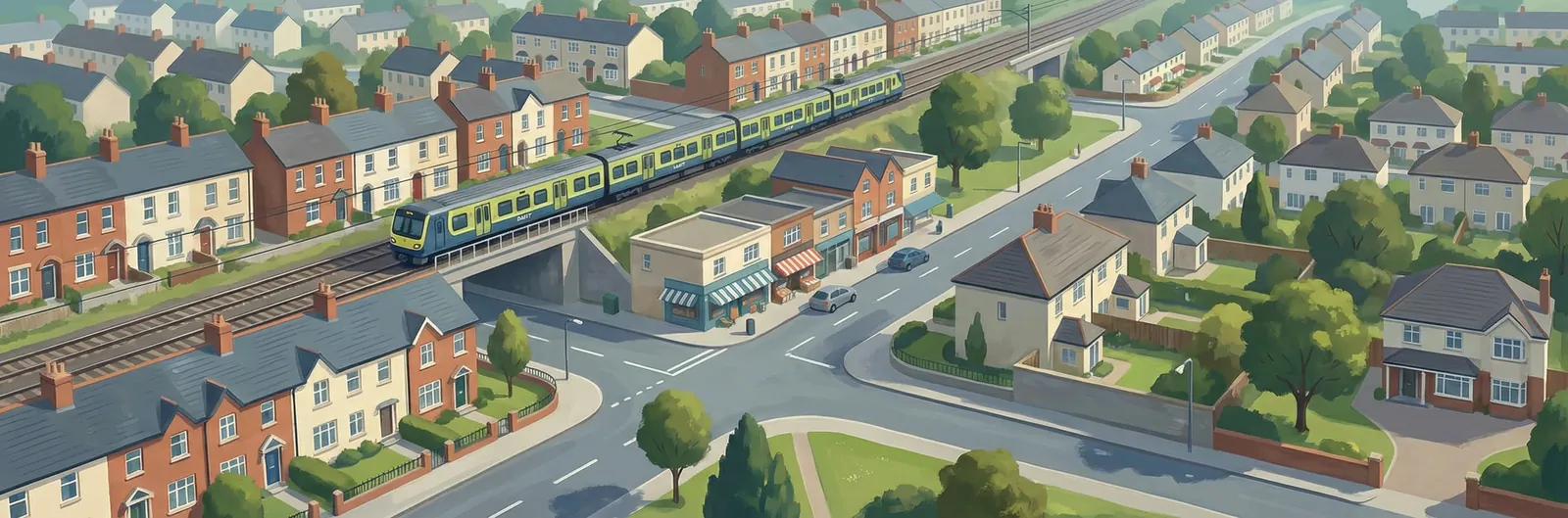 Harmonstown, Dublin 5 streetscape