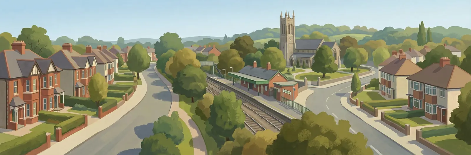 Killester, Dublin 5 streetscape