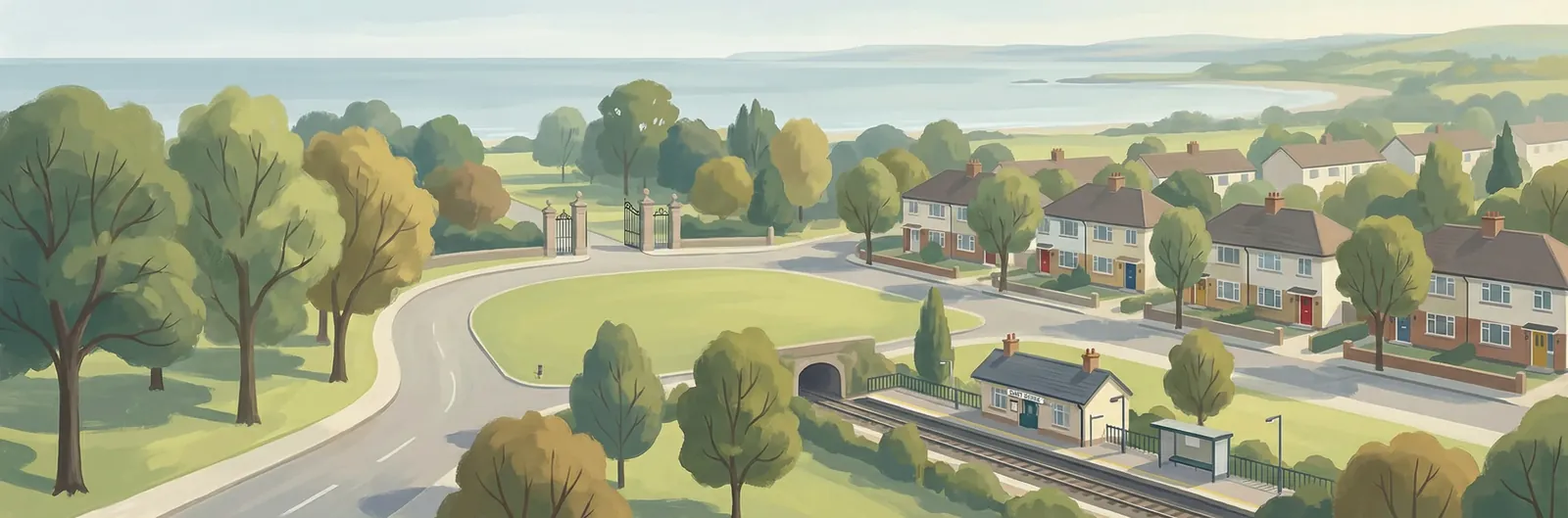 Raheny, Dublin 5 streetscape