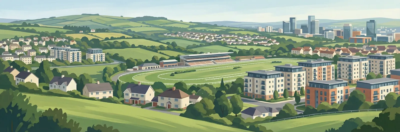 Carmanhall And Leopardstown, Dún Laoghaire–Rathdown streetscape