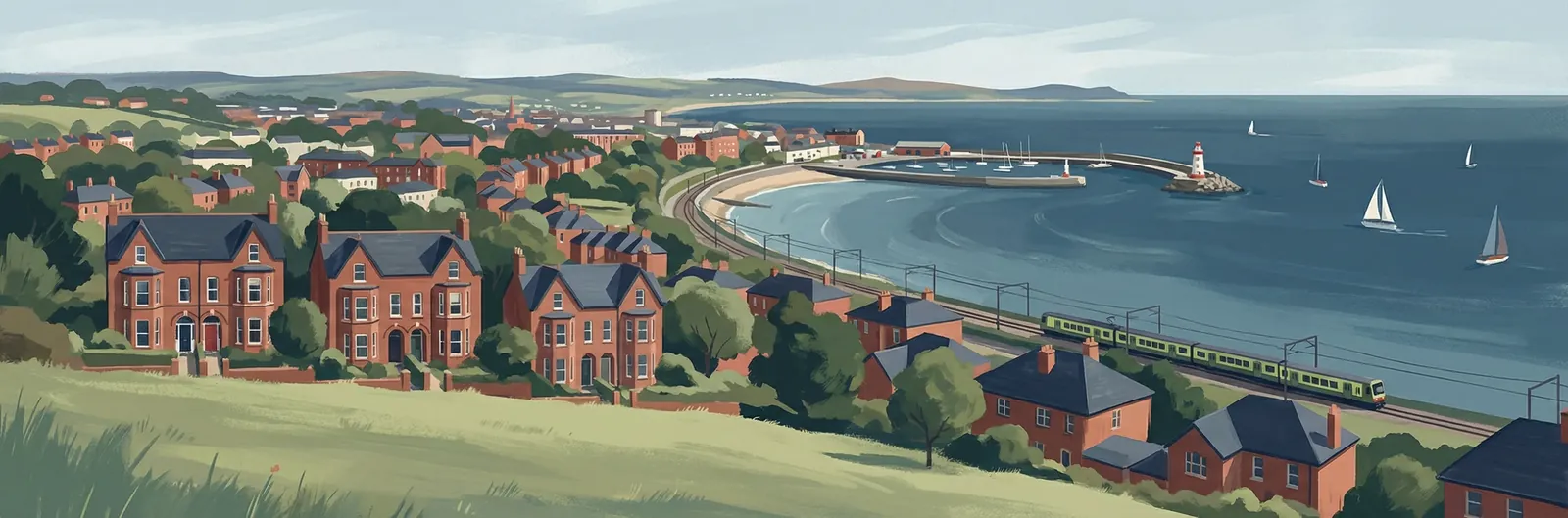 Montpelier, Dún Laoghaire–Rathdown streetscape