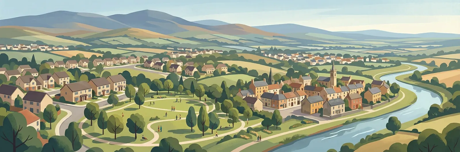 Ballydowd, South Dublin streetscape