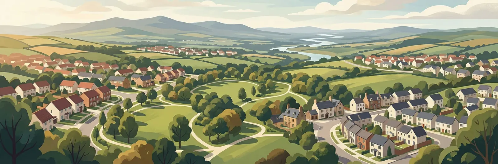 Kishoge, South Dublin streetscape