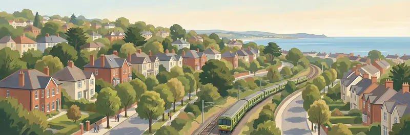 Glenageary streetscape