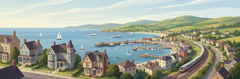 Lansville streetscape