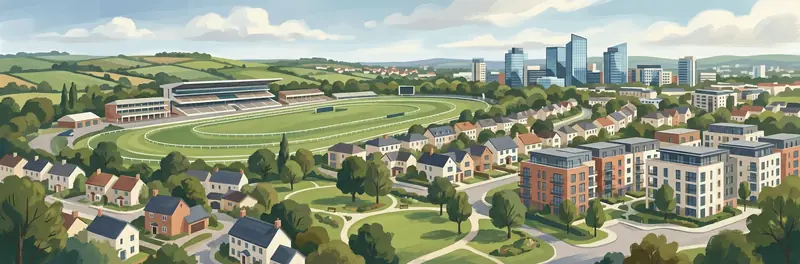 Leopardstown streetscape