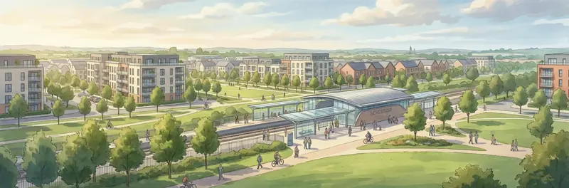 Clonburris streetscape