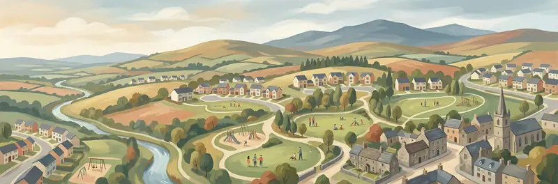 Oldcourt streetscape